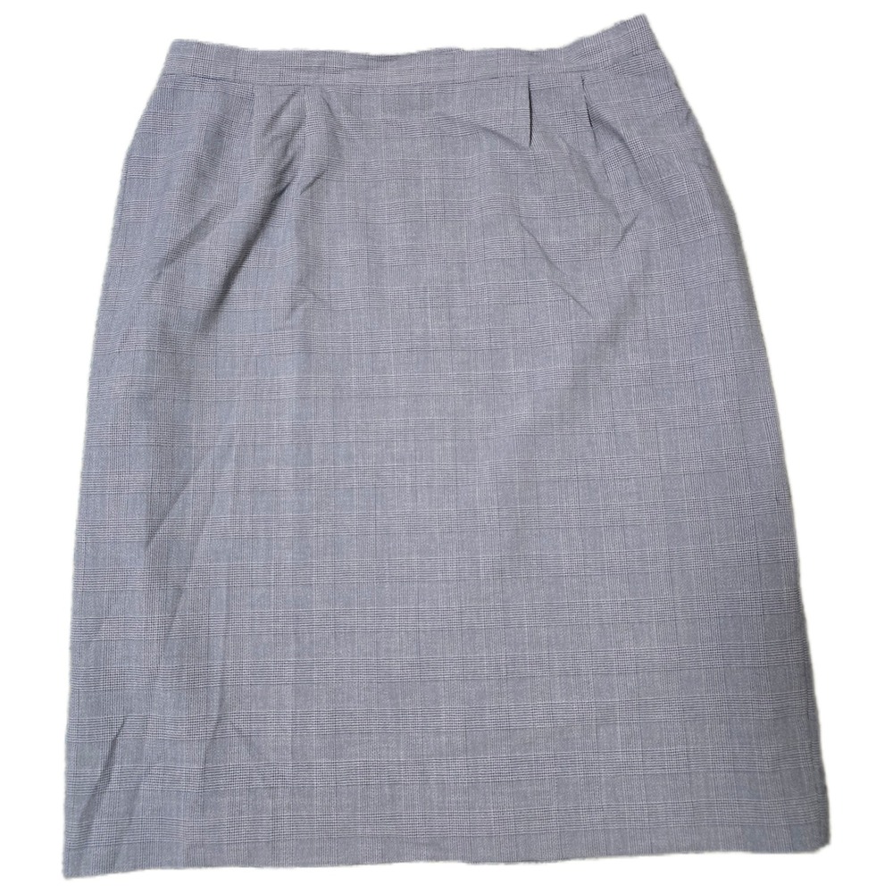 Womens Glen Plaid‎ Skirt Plus Size 18W Career Business Work Office Pencil (J)